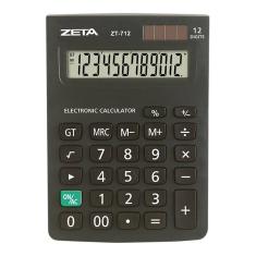 Calculadora De Mesa Zeta Zt712 12 Digitos Preto
