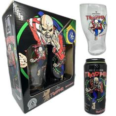 Cerveja Trooper 473ml + Copo Trooper 600ml Iron Maiden - Trooper Iron 