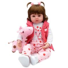 Boneca Bebê Reborn Laura Doll Baby Mini Valentina - Shiny Toys