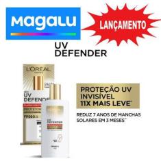 L'oréal Paris Uv Defender Fluido Fps 60 - Protetor Solar Facial 40G -