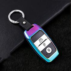 Porta-chaves do carro Capa Smart Zinc Alloy Key, apto para kia sportage 2019 rio 3 ceed sorento picanto cerato 2011, Porta-chaves do carro ABS Smart Car Key Fob
