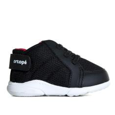 Tênis Infantil Ortopé 22650071 Preto-Unissex