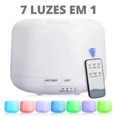 Difusor Umidificador De Ar Ultrassônico Led Aromaterapia - BWX