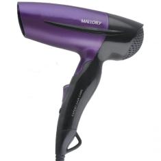 Secador De Cabelos Viagem Dobravel 1250w Mallory Bivolt Roxo