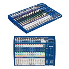 Mesa de Som Soundcraft MI-16 Analógico com 16 Canais