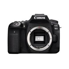 Canon Câmera Dslr [Eos 90D] Com Wi-Fi Embutido, Bluetooth, Digic 8 Image Processor, Vídeo 4K, Dual Pixel Cmos Af E Tela LCD De 3,0 Polegadas Touch Touch, [Apenas Do Corpo], Preto