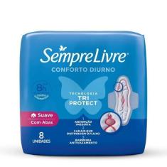 Absorvente Externo Sempre Livre Adapt Plus 8 Unidades