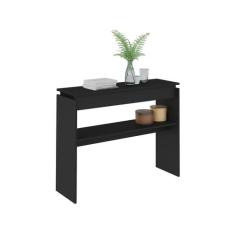 Aparador com Prateleira Creta Preto - Artely, Preto