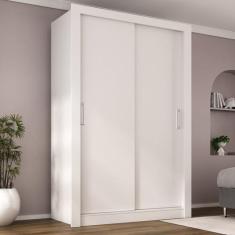 Guarda Roupa Solteiro 2 Portas Liz Yescasa Branco