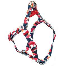 Coleira Peitoral para cachorro Madog Triângulos Tamanho:P