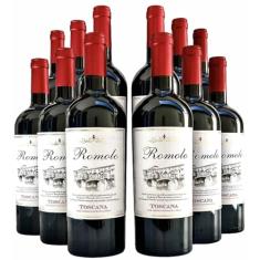 Vinho Romolo Rosso Toscana IGT | Kit com 12 Garrafas | Oferta
