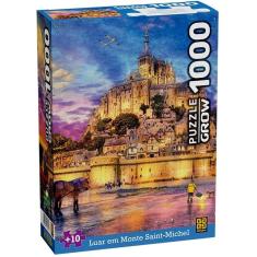 QUEBRA-CABEÇA 1000 Peças Luar em Monte SAINT-MICHEL GROW