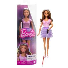 Boneca Barbie Fashionista Cega - Mattel Hrh17