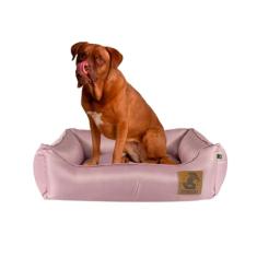 Cama Basic Colchonete Almofada Para Cachorro ou Gato Caminha Pet - Mabuu Pet, Rosa, Tamanho 2, 48Cm X 38Cm X 15Cm