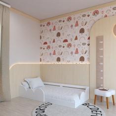 Cama Infantil Montessoriana Solteiro Cloud