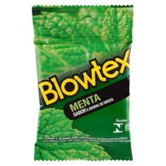 Preservativo Blowtex Menta com 3 Unidades