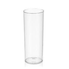 Kit 4 Copos Tubo 300 Ml Em Acrílico Krystalon