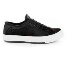 Tênis Coca Cola Atlanta Embossed Preto Feminino-Feminino