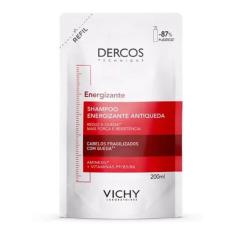 Shampoo Dercos Energizante Vichy Shampoo Refil 200ml