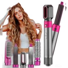 Escova Modeladora 5 Em 1 Secadora Potente 110V - Higa