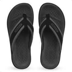 Chinelo Masculino Olympikus Esporão Ortopedico Original 921, Preto, Ch