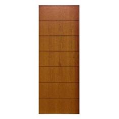 Porta de Madeira Semi-Oca Belíssima 2 Rodam Padrão Imbuia - 2.10 (A) X
