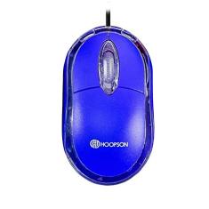 Mouse optico office hoopson azul - ms-035a