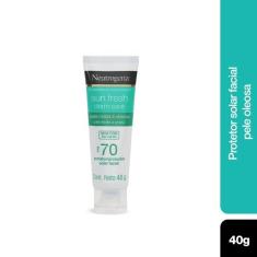 Protetor Solar Facial Neutrogena FPS70 Sun Fresh Derm Care Sem Cor 40g