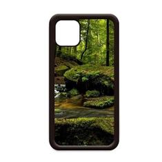 Stream Green Forestry Science Nature Scenery para iPhone 12 Pro Max Capa para Apple Mini Mobile Case