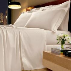 Lençol Queen Avulso Com Elástico 300 Fios Buettner Platine