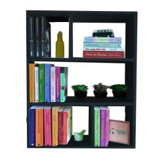 estante de parede preto Hub18