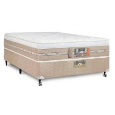 Cama Box Casal Castor Silver Star Air Pocket One Face 138x188x59 + Box