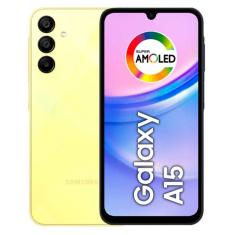 Smartphone Samsung Galaxy A15 128GB 4G 6,5 4GB RAM Câmera Tripla 50MP Selfie 13MP Dual Chip Android 14