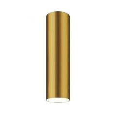 Plafon Viena Tubo 30cm Conti Iluminação Dourado
