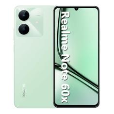 Realme Note 60X - 64GB - 3 GB RAM - Câmera 8MP - Bateria de 5000mAh - Wilderness Green (Verde)
