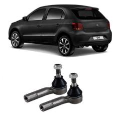 Terminal de Direção Volkswagen Gol G6 Dianteira 2013 Até 2019 O Par - 