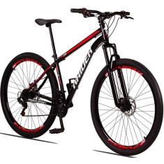 BicicletaAro 29 Quadro Aço 21 Marchas -