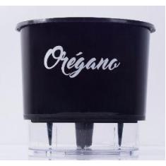 Vaso Auto Irrigável Gourmet N03 - Médio - Raiz Preto, Orégano