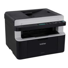 Multifuncional Brother DCP1617NW Monocromática com Wireless e Rede Cabeada – Preto 