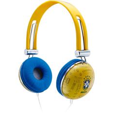 Fone de Ouvido Waldman Headphone Azul e Amarelo Soft Gloves SG10CBF/YL