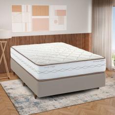 Colchão Casal Molas Ensacadas Blanc 138x188x31cm Herval Branco