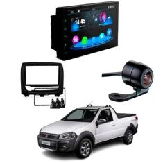 Central Multimídia CarPlay Mp5 2 Din Faaftech 7 Polegadas + Câmera de 
