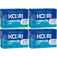4UN Sabonete Vegetal Koori Antibac Sport Barra 150g Davene (4)