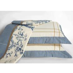 Jogo Cama Lençol Martin Queen Percal 180 Fios 4Pçs Palha