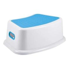 Banquinho 1 Degrau Step Infantil New Style Kababy Azul