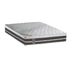 Colchão King 193cm Premium Gel One Face Colchões Castor, Cinza