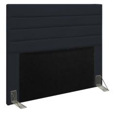 Cabeceira Cama Box Casal Queen 160cm Rubi D10 Corano Preto