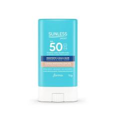 Protetor Solar Bastão Rosto Sunless Sport FPS 50 Camada Protetora com 