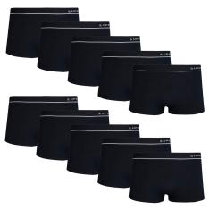 Cuecas Sunga Lupo Kit Com 10 Microfibra Sem Costura