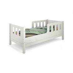 Cama Juvenil Com Proteção Encanto Branca